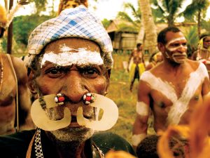 Asmat tribesman - Photo by Bill O’leary