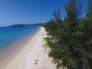 Layan Beach at the north end of Bang Tao Bay