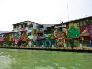 Malacca River artwork - Photo by Bill O'Leary