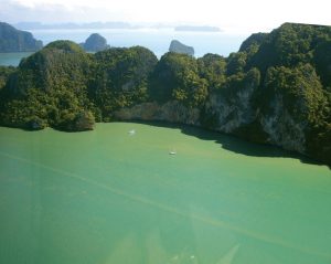 Koh Phanak, northwest bay - Photo by Bill Oleary