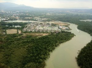 The channel leading to Royal Phuket Marina and then to Boat Lagoon - photo by Grenville Fordham