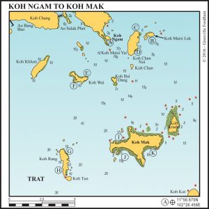 Koh Ngam to Koh Mak