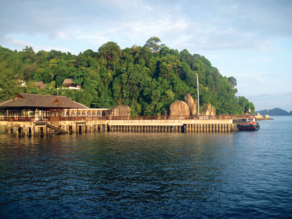 Anchorage at Pangkor Laut - Photo by Bill O’Leary