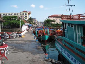 Tourist pier, Cambodia