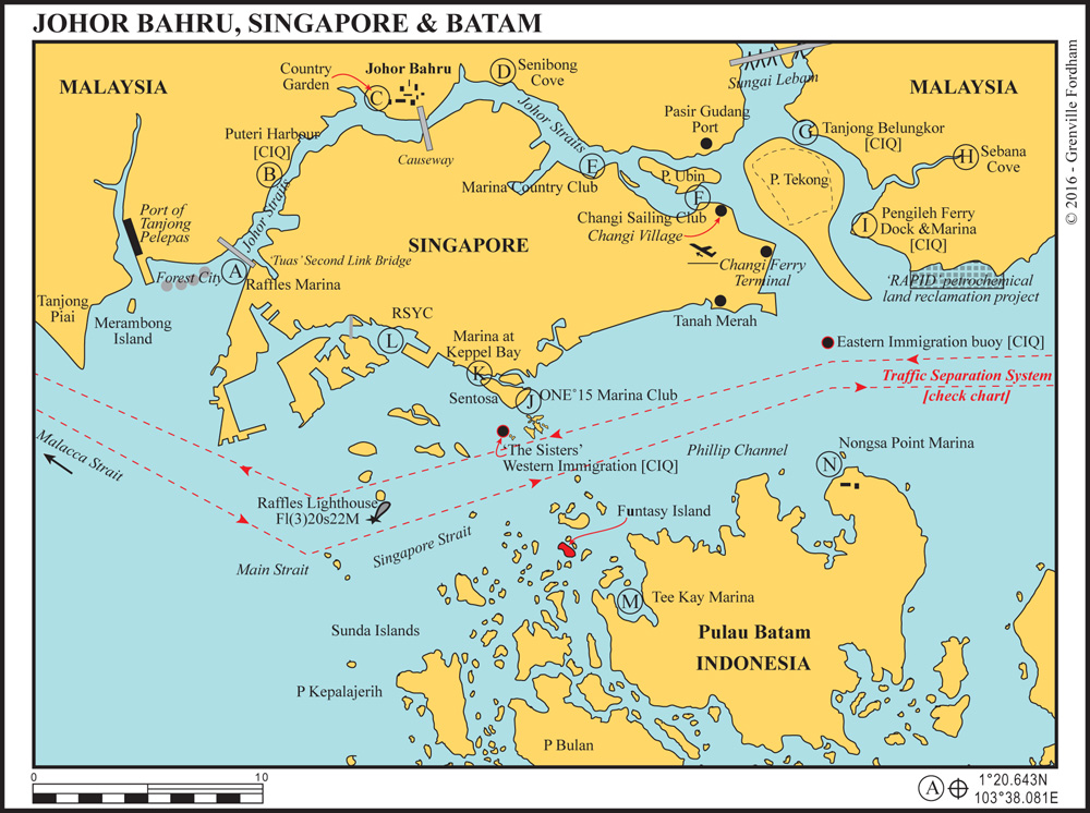 JOHOR BAHRU,SINGAPORE & BATAM