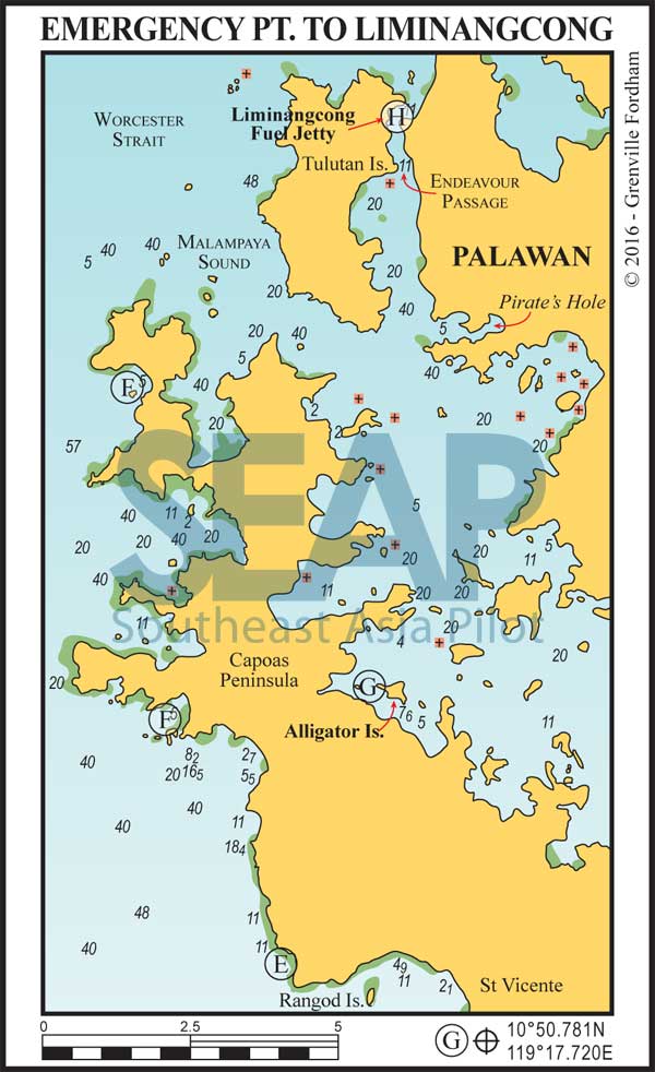 Emergency Point to Liminangcong, Northwest Palawan