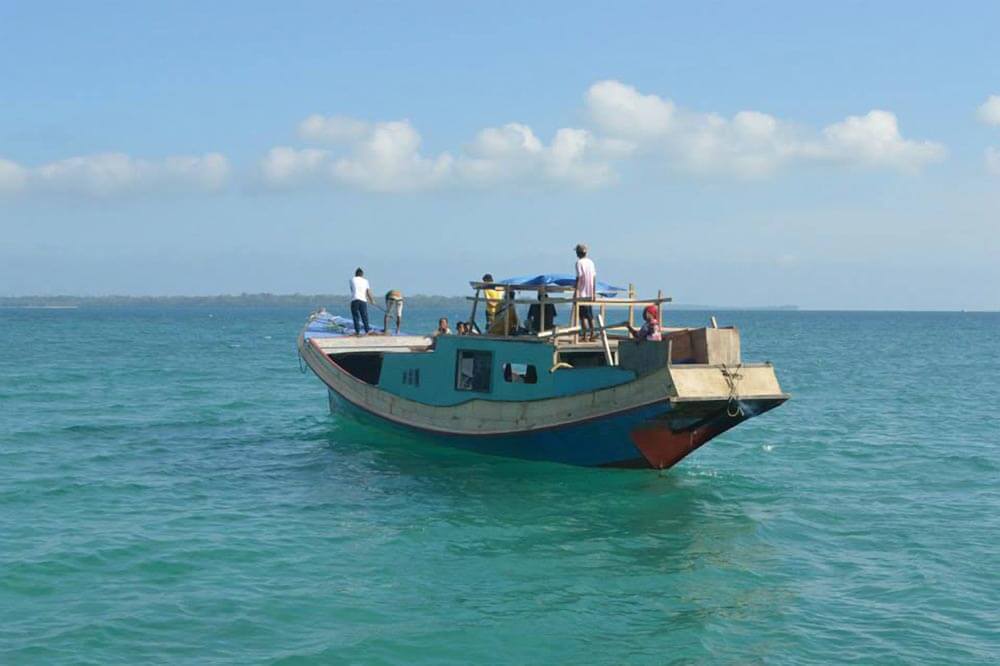 Travel to Balabac used to be hazardous, with twice-monthly trips by small boat from Puerto Princesa | Photo by Palawan BlogOn, Department of Education Division of Palawan