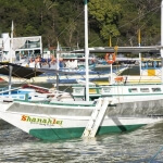 Fishing boats at El Nido, Palawan