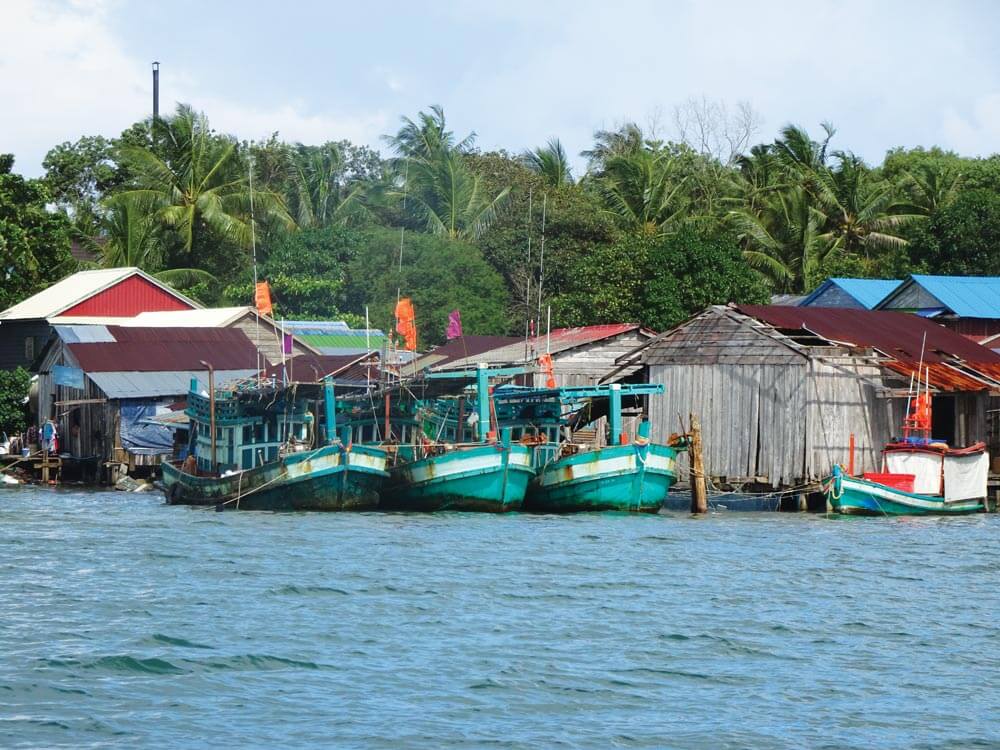 Local boats, Cambodia