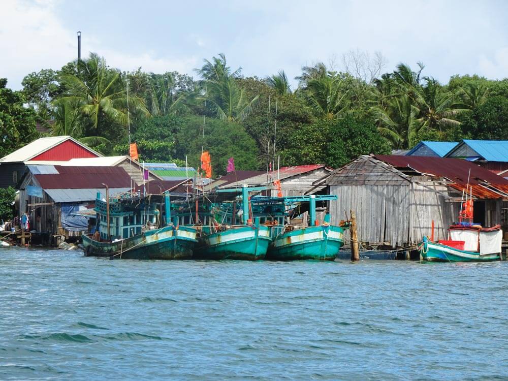 ‘Local’ boats east of the port entrance | Photo by Bill O’Leary