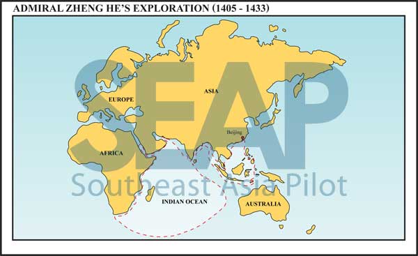 Admiral Zheng He's exploration (1405-1433)