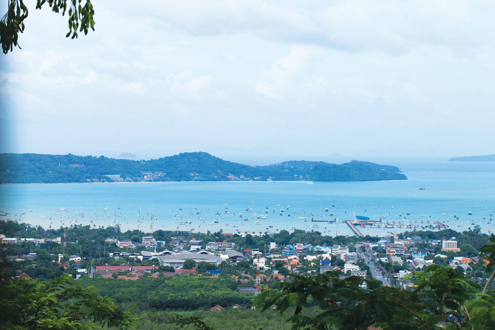 The anchorage, pier & marina at Ao Chalong | Photo by IMAGE asia