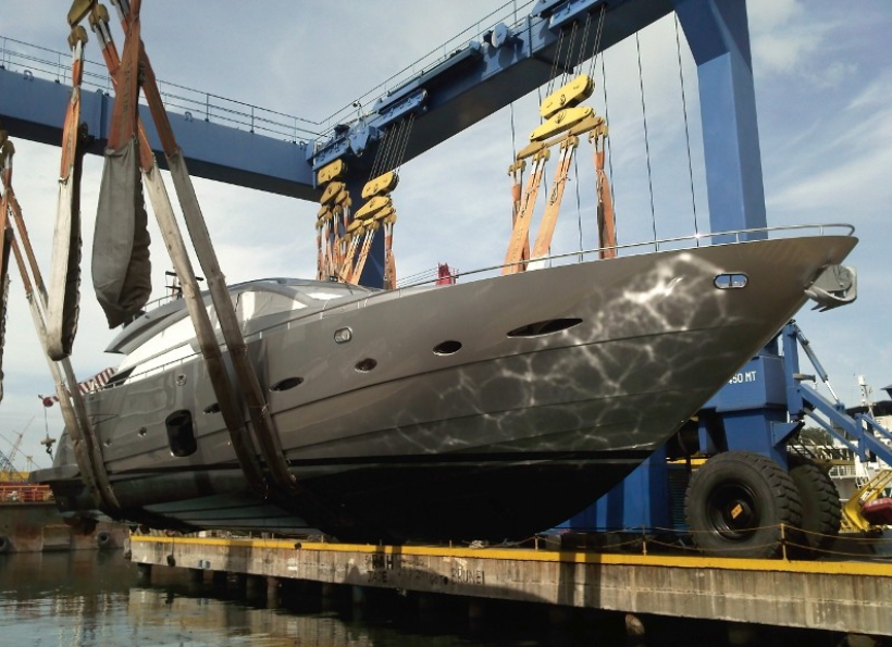 Superyacht refit at  Penguin Shipyard