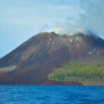 Anak Krakatau before the most recent eruption
