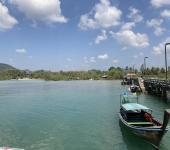 Public pier at Ao Nam Mao