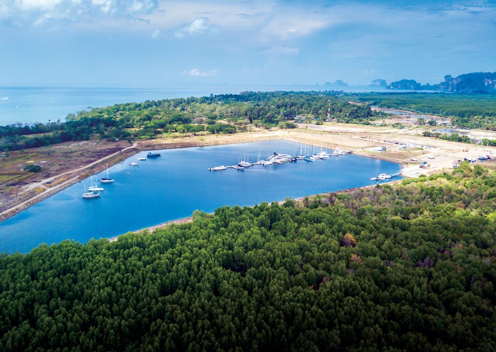 Port Takola Marina & Boatyard, Krabi, Thailand