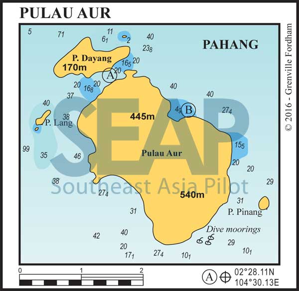 Pulau Aur chart