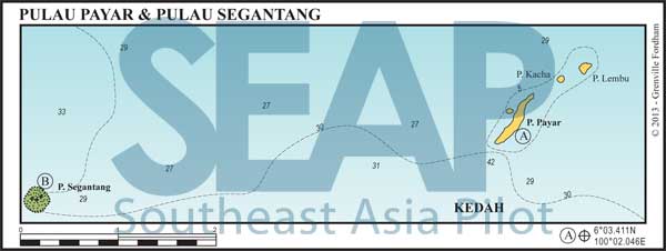 Pulau Payar & Pulau Segantang chart