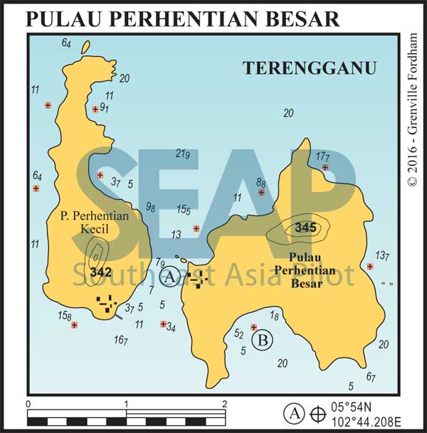 Pulau Perhentian Besar chart