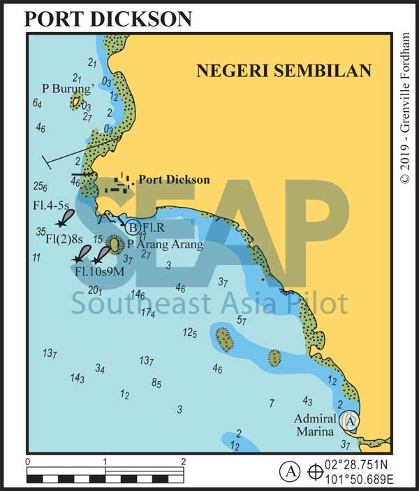 Port Dickson chart