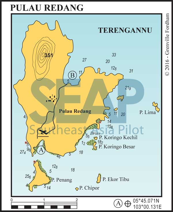 Pulau Redang chart