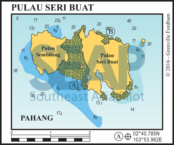 Pulau Seri Buat chart