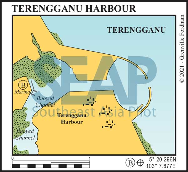Terengganu Harbour and Marina chart