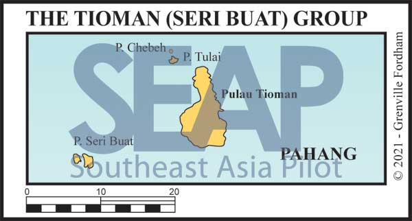 The Tioman and Seri Buat Island Group chart