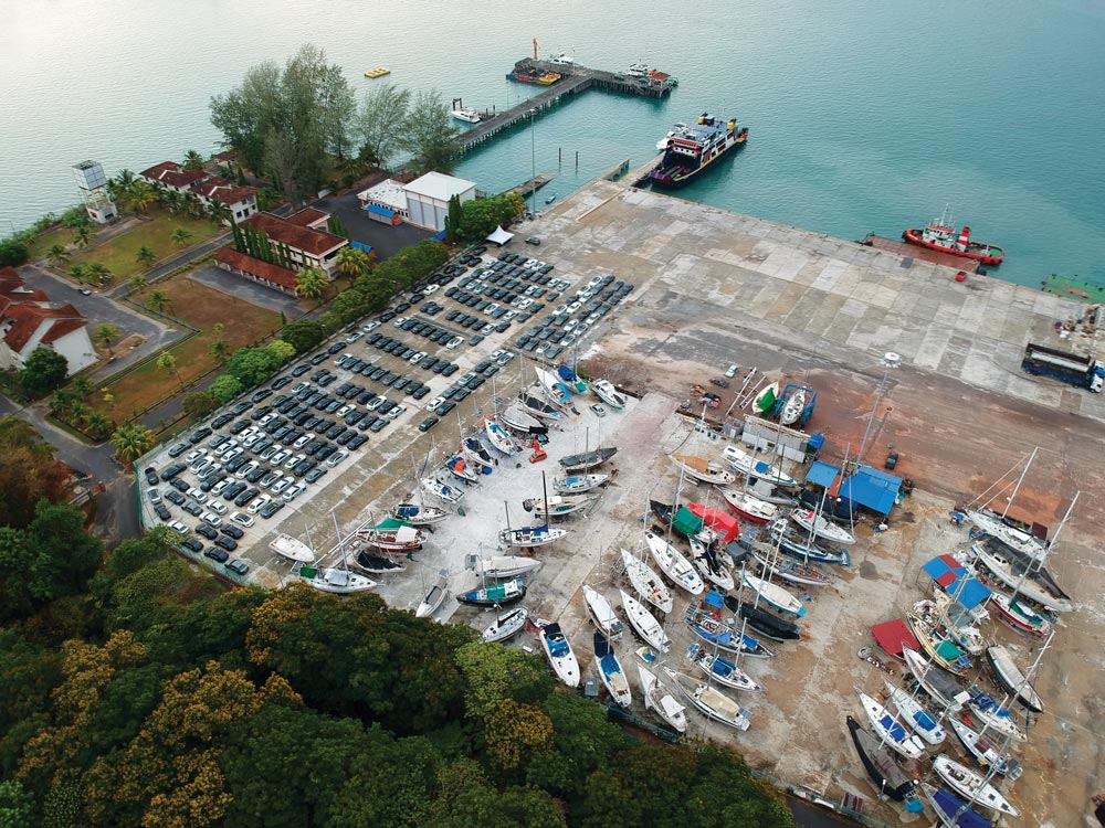 B & V Marine Langkawi shipyard