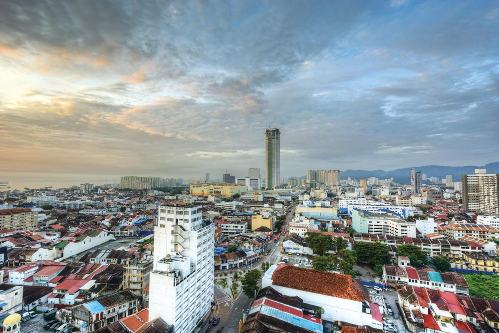 Georgetown, the multicultural capital of the Malaysian island of Penang