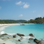 Beach at Pasir Panjang, near Port Dixon