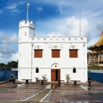 Square Tower at Waterfront in Kuching
