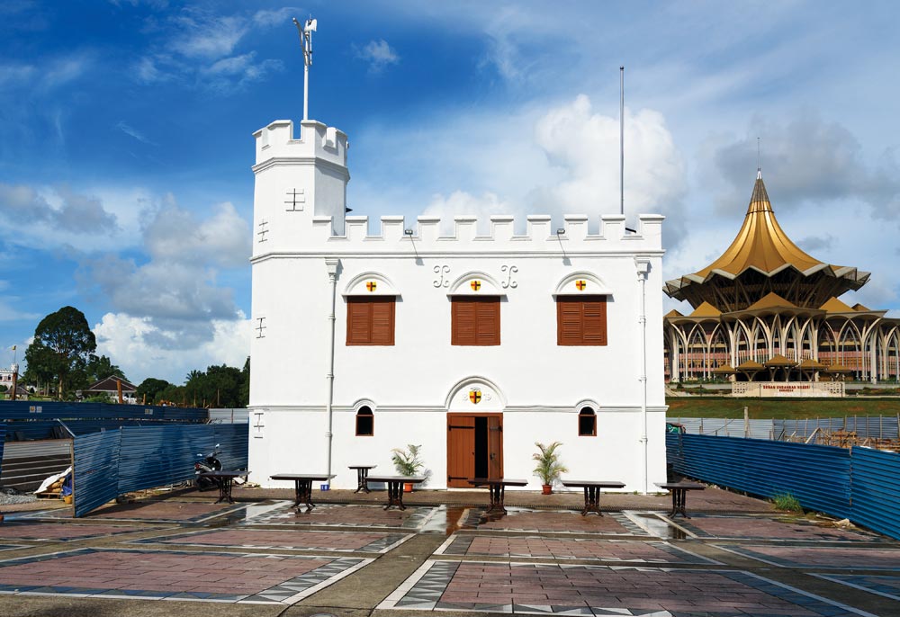  Square Tower at Waterfront in Kuching