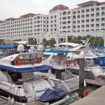 Power boats at Straits Quay, Penang&#039;s No#1 marina