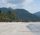 Empty beach at Klong Prao, Koh Chang