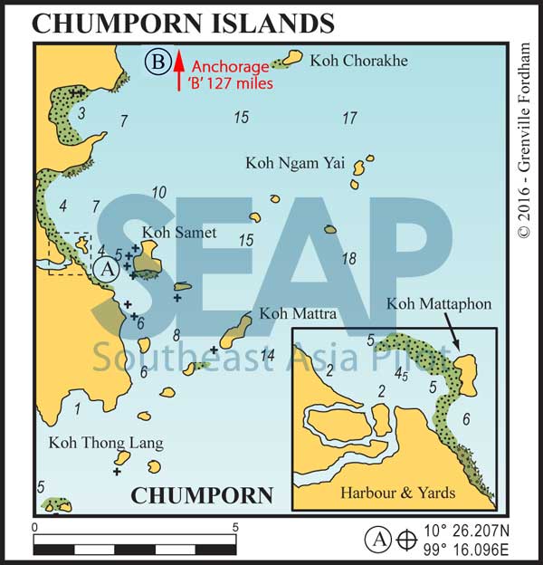 Islands of Chumporn, Gulf of Thailand