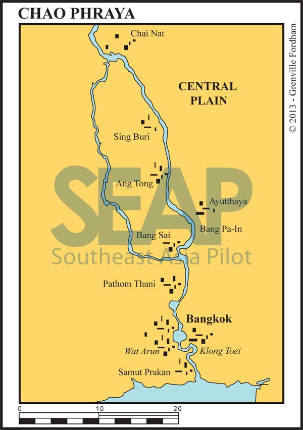 Chao Phraya River and Thailand's Central Plain