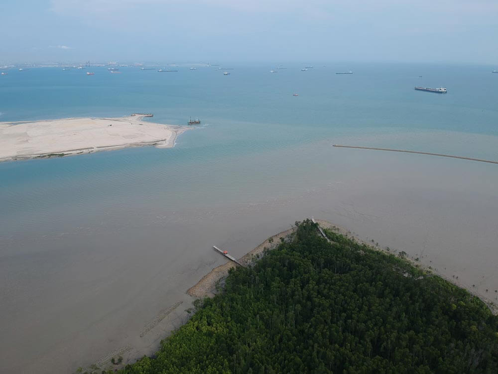 Tanjung Piai reclamation