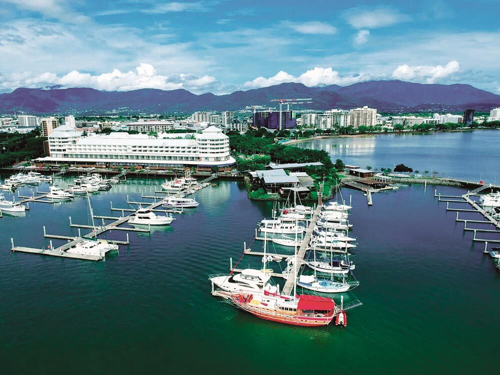Marina in Cairns