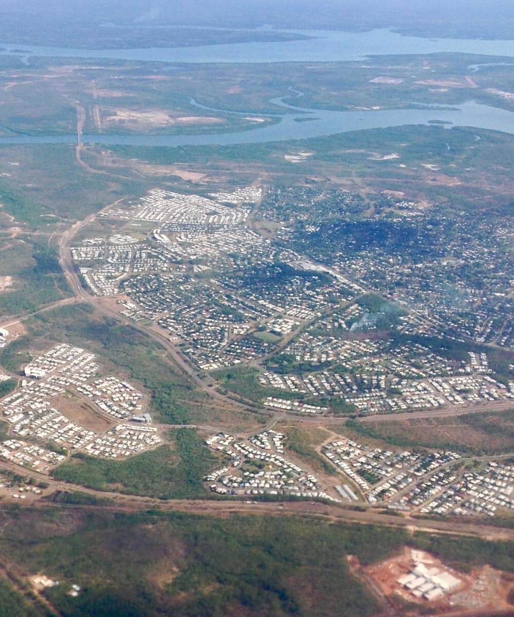 Darwin from the air