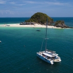 Spoiled for choice of where to anchor at Koh Khai Nok 