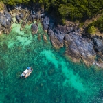 The idyllic west bay on Koh Maithon