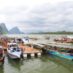 The famous floating village at Koh Pan Yi 