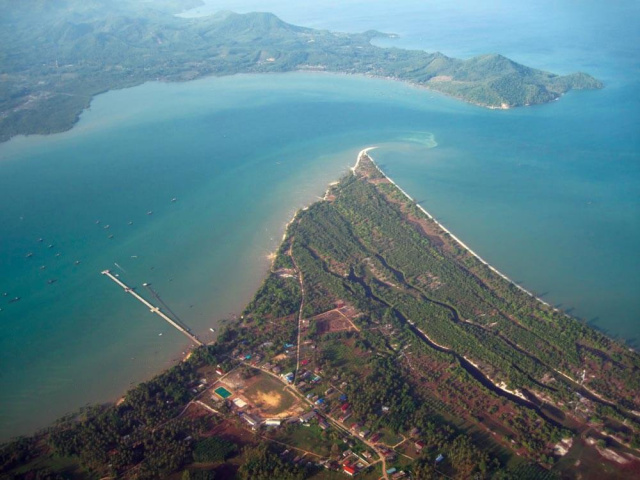 Easter entrance to the Koh Yao Channel