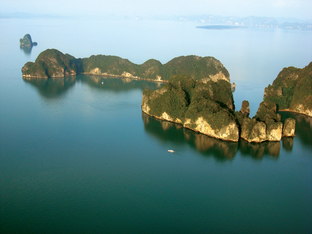 Koh Hong (Phang Nga) from the west | Photo by Bill O'Leary