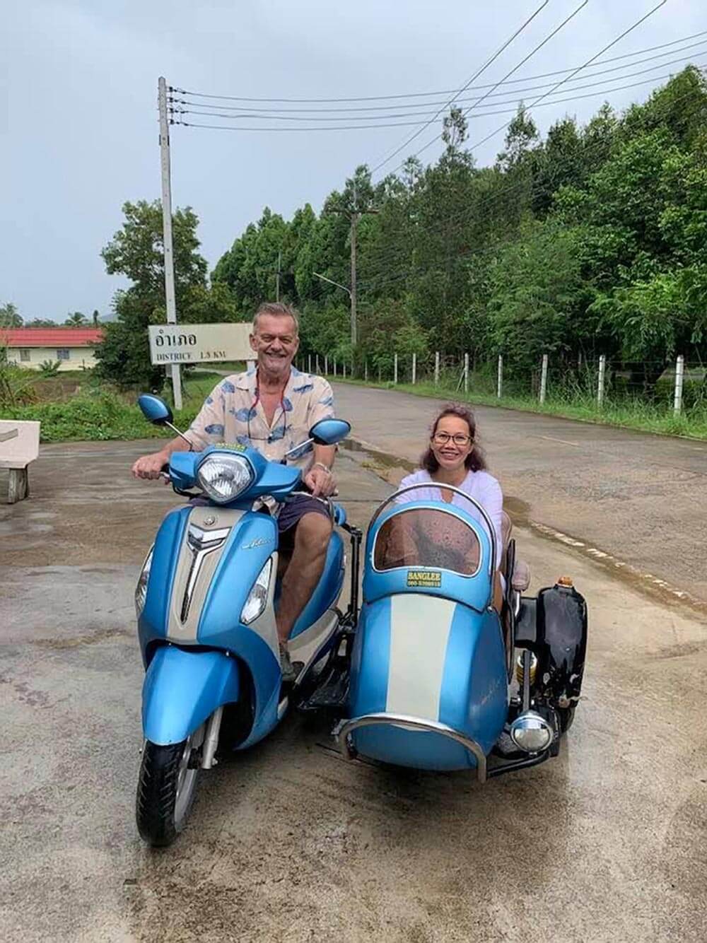 Get a sidecar on Koh Yao Noi to go shopping - or just to tour the island | Photo by Nina Fordham