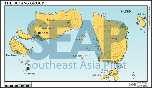 Butang Island Group chart