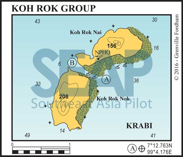 The Koh Rok Island group