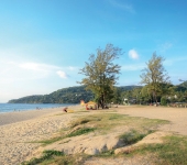 Karon Beach, Phuket pre-Covid but post-removal of massed sunloungers and beach umbrellas