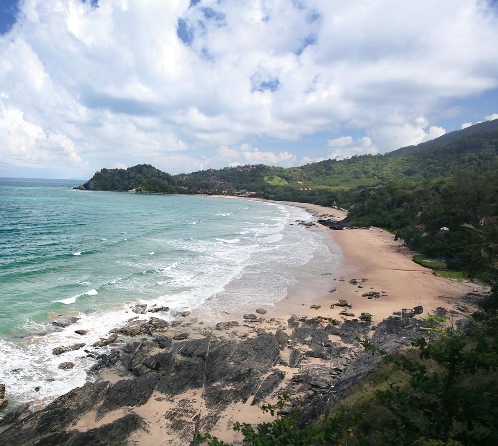 Sandy beach on Koh Lanta